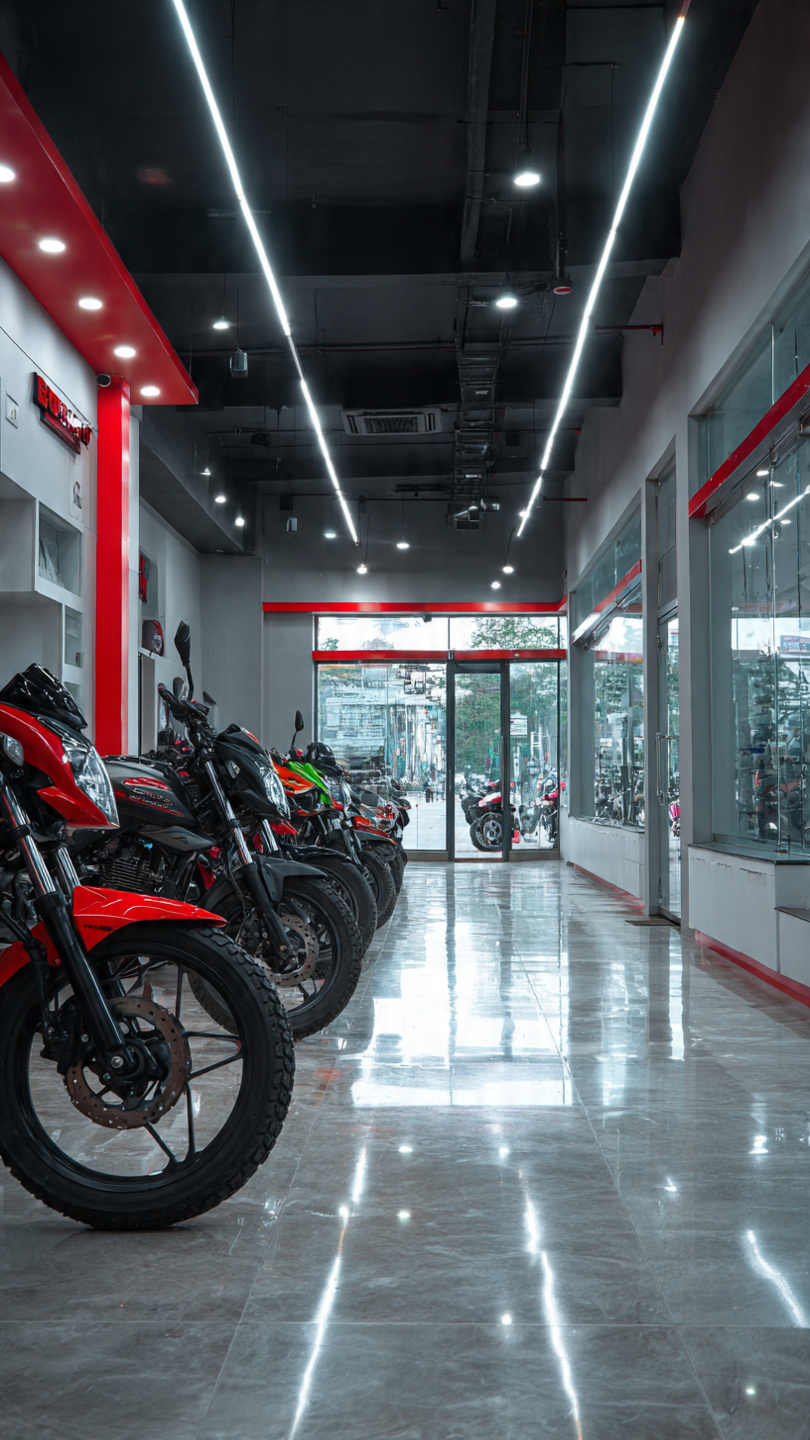 Premium Bike Showroom Website Development in Ambikapur