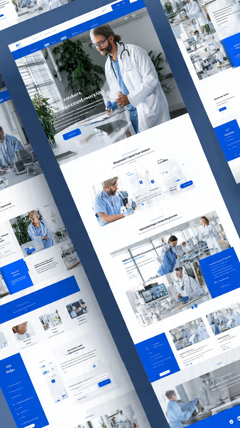 Local Clinic Business Website Development